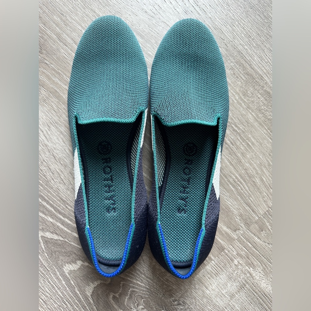 Rothy’s Spruce Prep Loafers - Size 9 - EUC